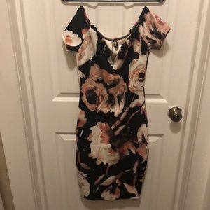 Off the should floral dress